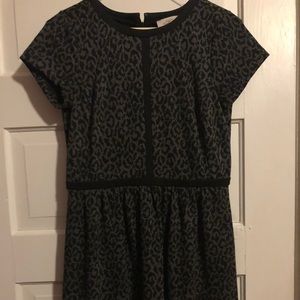 Cheetah print dress
